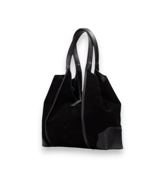 Hispanitas Czarna torba typu Tote Lux