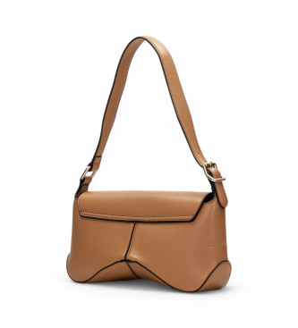 Hispanitas Rjava torba Baguette Bag