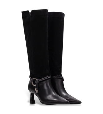 Hispanitas Paris Lederstiefel schwarz