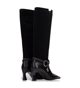 Hispanitas Paris Lederstiefel schwarz