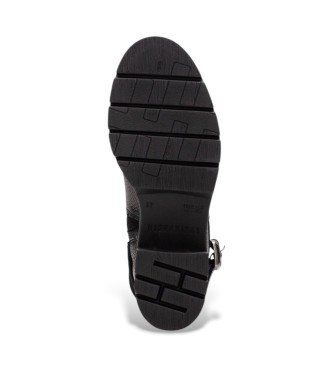 Hispanitas Stiefel aus schwarzem Leder Chicago