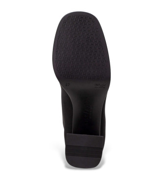 Hispanitas Bottines en cuir noir