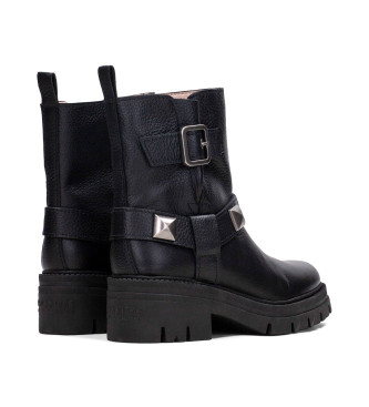 Hispanitas Bolero leather ankle boots black