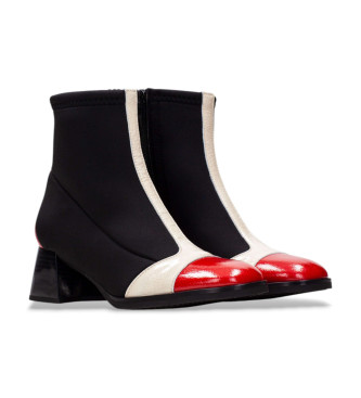 Hispanitas Carmen Leather Ankle Boots preto
