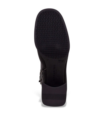 Hispanitas Carmen Leather Ankle Boots preto