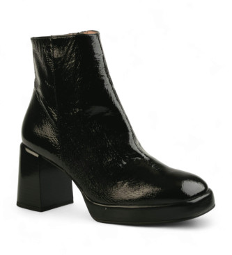 Hispanitas Bottines en cuir Carmin noir