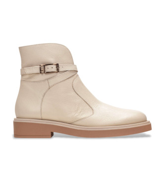 Hispanitas Beige Cervo ankelstvler i lder