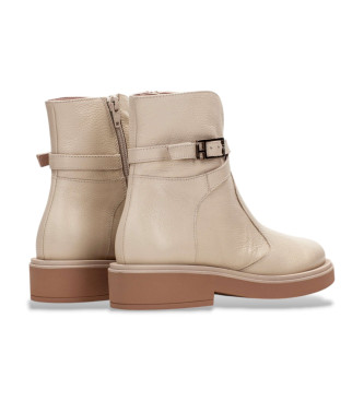 Hispanitas Beige Cervo ankelstvler i lder