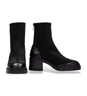 Hispanitas Bottines en cuir Cervo noir