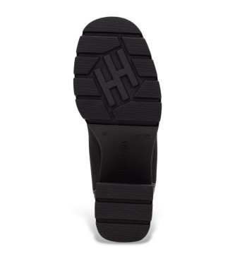 Hispanitas Botins em pele Cervo preto