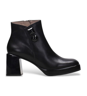 Hispanitas Bottines en cuir  talon noir