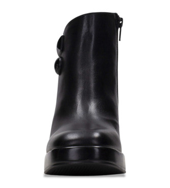 Hispanitas Bottines en cuir  talon noir