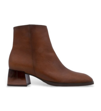 Hispanitas Brown gradient effect leather ankle boots