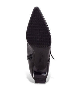 Hispanitas Stivaletti in pelle nappa nera