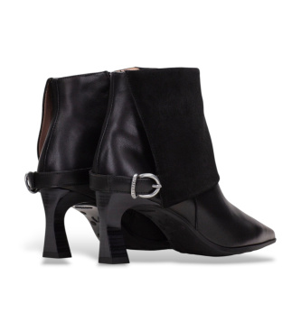 Hispanitas Stiefeletten aus Leder Paris schwarz