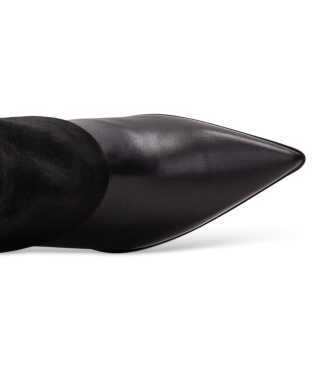 Hispanitas Stiefeletten aus Leder Paris schwarz