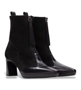 Hispanitas Lederstiefeletten Bangkok schwarz