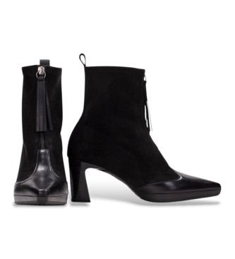 Hispanitas Lederstiefeletten Bangkok schwarz