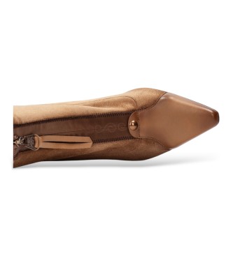 Hispanitas Bangkok Stiefeletten aus Leder in Beige