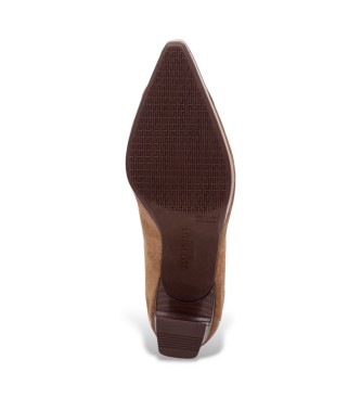Hispanitas Bangkok Stiefeletten aus Leder in Beige