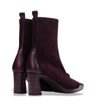 Hispanitas Stiefeletten aus Leder Bangkok bordeaux