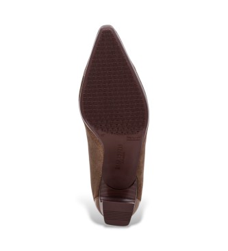 Hispanitas Stiefeletten aus Leder Bangkok taupe