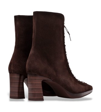 Hispanitas Stiefeletten aus Leder Bangkok braun