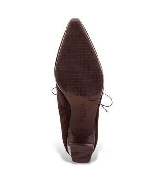 Hispanitas Stiefeletten aus Leder Bangkok braun