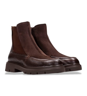 Hispanitas Stivaletti in pelle Newyork marrone