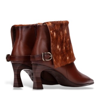 Hispanitas Botas de couro Paris marrom