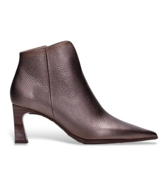Hispanitas Bottines en cuir Paris taupe