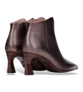 Hispanitas Bottines en cuir Paris taupe