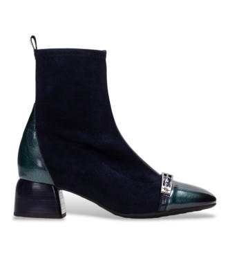 Hispanitas Bottines en cuir Varsovie noir