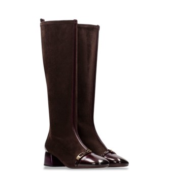 Hispanitas Stiefel aus Leder Warschau bordeaux