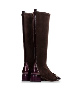 Hispanitas Stiefel aus Leder Warschau bordeaux