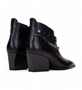 Hispanitas Sidney Leather Ankle Boots preto