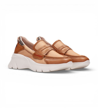 Hispanitas Brune Cervo-mokasiner i l�der