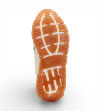 Hispanitas Boleromet Beige Leder Slipper