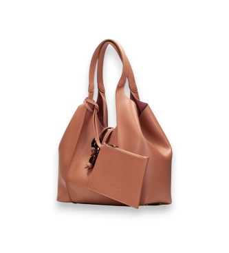 Hispanitas Bolsa de m�o Covent castanha clara