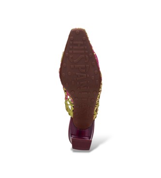 Hispanitas Wielokolorowe sandały ogrodowe