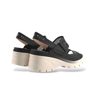 Hispanitas Black Cedar Sandals