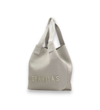 Hispanitas Sac � tricot gris verd�tre