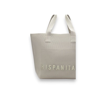 Hispanitas Sac � tricot gris verd�tre