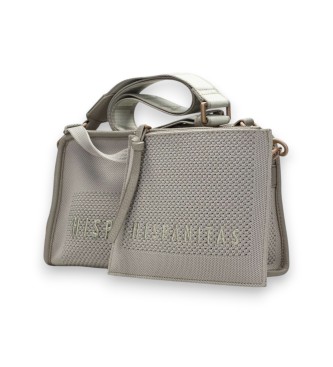 Hispanitas Sac � bandouli�re en tricot vert