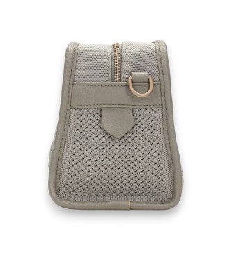 Hispanitas Sac � bandouli�re en tricot vert