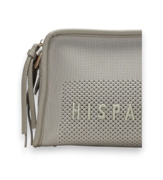 Hispanitas Sac � bandouli�re en tricot vert