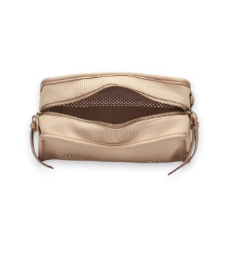 Hispanitas Sac � bandouli�re en tricot marron