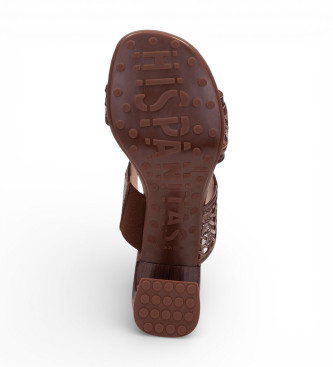 Hispanitas Rjavi sandali Marrakech Bolero