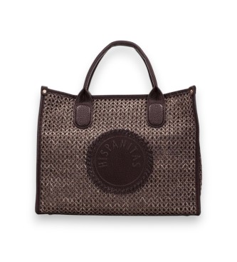 Hispanitas Sac brun rigide Marrakech 