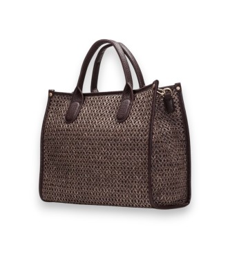 Hispanitas Sac brun rigide Marrakech 